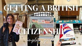 british citizenship  application, life in the UK test, english test, ceremony & much more