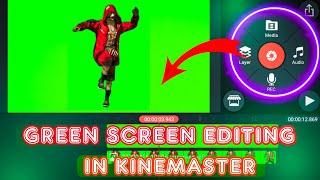 how to make green screen video in kinemaster free fire || free fire green screen video kaise banaye