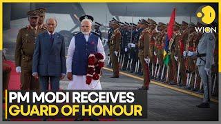 PM Narendra Modi Receives Guard of Honour In Mauritius | World News | WION