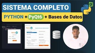 Proyecto Práctico #Python #Sistema BancoW + #PyQt6  + Bases de Datos - desde cero #2024