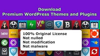 Download Premium WordPress Themes and Plugins Original License