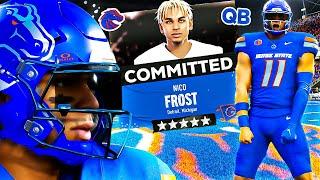 5 Star Sophomore QB Nico Frost Goes To Boise State Ep.5 College Football 25 Road To Glory