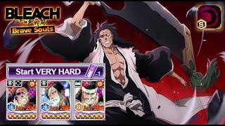 Very Hard Guild Quest Espada Meele Clear 54s Left  ZARAKI 9th Anniversary 1/5! Bleach: Brave Souls!