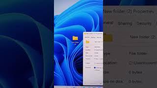 How to change folder icon in windows 10/11 #shorts #icon #folder #computer