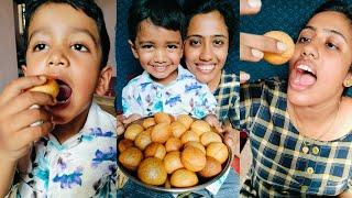 Fun Pani Puri Eating with Family | pani puri recipe | Rithvin20