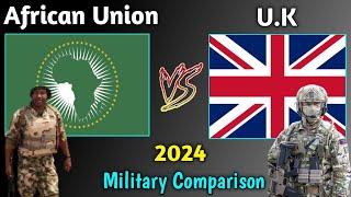 African Union vs UK Military Power Comparison 2024 | United Kingdom vs African Union