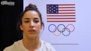 2016 USOC Media Summit - Aly Raisman Talks Code of Points & Injuries