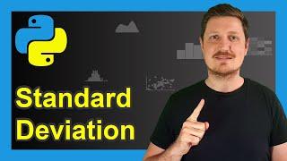 Standard Deviation in Python (5 Examples) | List, DataFrame Column & Row | std & groupby Functions