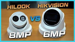 Hikvision 6MP vs Hilook 8MP | DS-2CD2365G1-I vs IPC-T280H