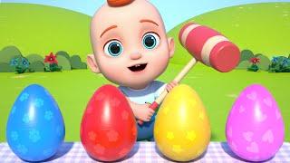 Surprise Eggs Kids Songs | Leo Nursery Rhymes & Baby Songs