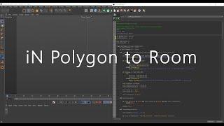 iN Polygon to Room | script for C4D