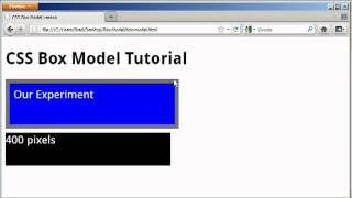 CSS Box Model Tutorial - Padding, Margin, and Border