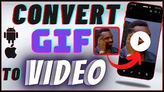 How To Convert GIF To Video On Android & IPhone