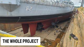 Drydocking Battleship New Jersey: A Project Overview