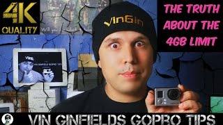 GoPro Tip #102 The truth about the 4GB video size limit