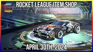 *NEW* DOMINUS SHINJUKU REMIXED DECAL! Rocket League Item Shop (April 30th, 2024)