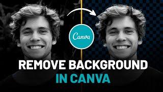 How to remove background in Canva |  Canva Tutorials 