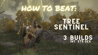 How to beat Tree Sentinel in Elden Ring (Multiple Builds)