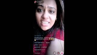 Nishana Nichu live Angry mood|Troll