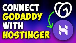 How to Point GoDaddy Domain to Hostinger Hosting | Connect Godaddy Domain With Hostinger