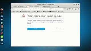 Solve Fix 'your connection is not secure' Mozila Firefox -[kali linux] & Other os