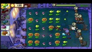 Strongest Fusion Plant Night 1 Plants vs Zombies Funny moments