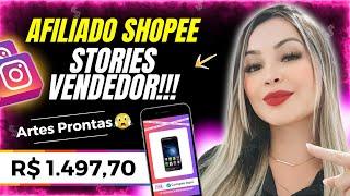 AFILIADO SHOPEE - Como Divulgar Link de Afiliado no Stories Instagram  | Como vender no Instagram