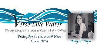 Verse Like Water - Maya Popa - 4/14/2023