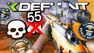 I Beat MY World Record... 55 Sniper Only Kills Xdefiant Gameplay