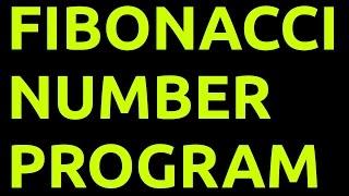 Fibonacci Number Program (Recursion) : Lisp Tutorial (Racket) #5