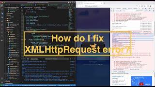 How to Fix XMLHttpRequest error | Dart/Flutter: Http request raises XMLHttpRequest error