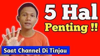 Peninjauan Monetisasi - Inilah Hal Yang Dinilai Youtube