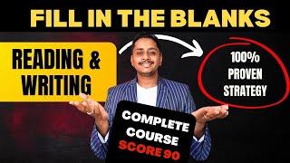 100% Proven Strategy to Score 90 | PTE Reading & Writing Fill in the Blanks | Skills PTE Academic