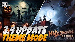 OMGPubg 3.4 Update Theme Mode Is Here | Next Halloween Theme Mode | PUBGM