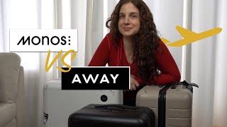 Away vs Monos Checked Luggage Review and Comparison | Best suitcase brands on the market