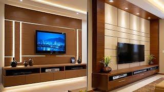 200 Modern Living Room TV Cabinet Designs 2024 TV Wall Unit | Home Interior Wall Decorating Ideas P5