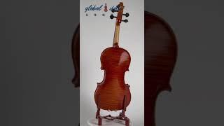 Professional 4/4 Violin with Beautiful Tiger-skin Maple Back