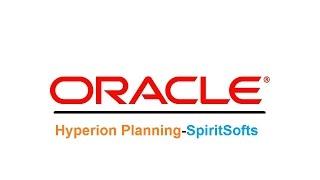 Hyperion Planning Training in Hyderabad
