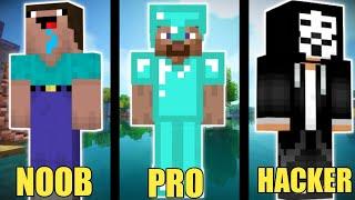 Noob Vs Pro Vs Hacker Ravine #shorts #minecraft #Shorts