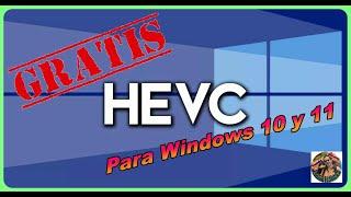 Como instalar gratis el códec HEVC en Windows 10 y Windows 11 - Tutorial