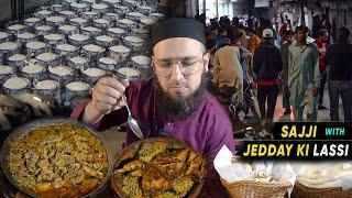 Flavored Sajji with with Jeddah Lassi | Sehri Scenes in Androon Lahore | Sheikh Sajji