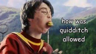 quidditch was CHAOTIC in harry potter