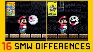 16 Differences Between Super Mario World and Super Mario Maker 2 (Part 2)