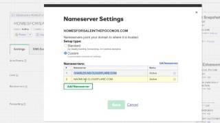 Update DNS and Nameservers on Godaddy