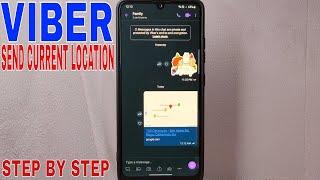   How To Send Your Current Location On Viber 