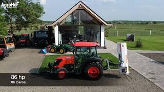 Kubota M8540 Narrow with Aardenburg mulcher at Agrohof