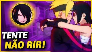 8 MOMENTOS MAIS ENGRAÇADOS ENTRE BORUTO E A SARADA | TENTE NÃO RIR