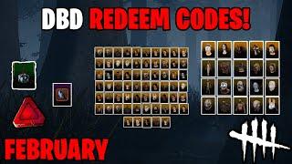 DEAD BY DAYLIGHT ALL WORKING CODES FOR FEBRUARY 2025 DBD CODES