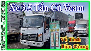 Xe Tải 3.5 Tấn Cũ Veam Đời 2021 Thùng 5 Mét Giao Về Tỉnh Tiền Giang | Thế Giới Xe Cũ.