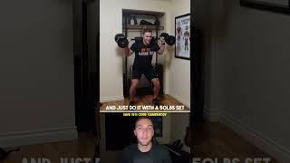 How To Back Squat With Just Dumbbells (At Home)